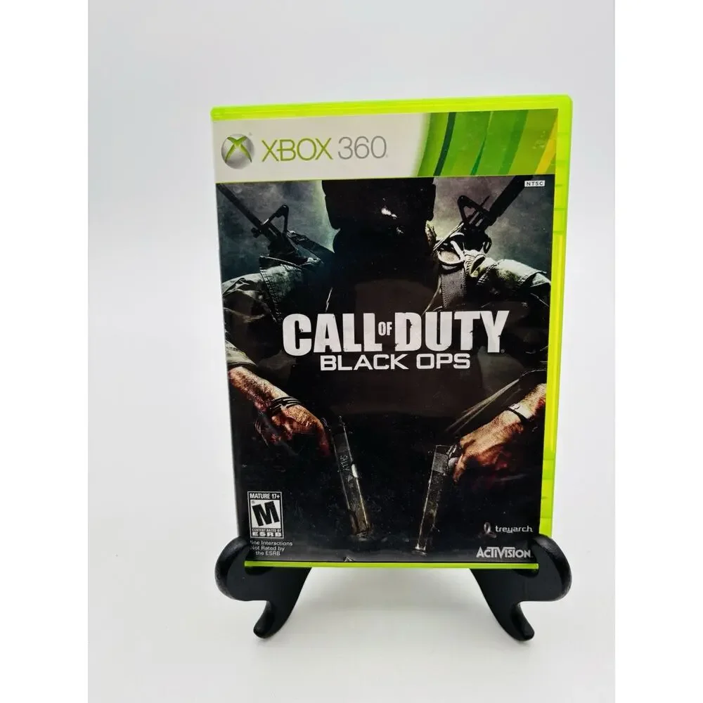 Call of Duty Black Ops Xbox 360 Complete CIB Tested Works VG Condition